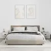 Image de vidaXL Nachtkastjes 2 st wandgemonteerd 41,5x36x28 cm grijs sonoma816389