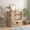 Image de vidaXL Table d'appoint chêne sonoma 50x50x60 cm bois d'ingénierie