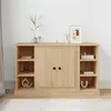 Image de vidaXL Buffet, Armoire Latérale avec Porte, Meuble de Rangement, Organisateur de Salon Salle de Séjour, Moderne, Chêne Sonoma Bois d'Ingénierie