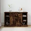 Image de vidaXL Dressoir 100x35,5x60 cm bewerkt hout gerookt eikenkleurig816445