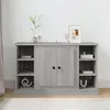 Image de Buffet Sonoma gris 100x35,5x60 cm Bois d ingénierie