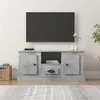 Image de Meuble TV gris béton 100x35,5x45 cm bois d ingénierie