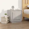 Image de vidaXL Table de chevet sonoma gris 44x35x45 cm bois d'ingénierie819848