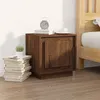 Image de vidaXL Table de chevet chêne marron 44x35x45 cm bois d'ingénierie819850