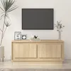 Image de vidaXL Table basse chêne sonoma 102x50x44 cm bois d'ingénierie819879