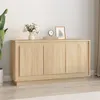 Image de Buffet chêne sonoma 102x35x55 cm bois d ingénierie