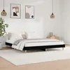 Image de vidaXL Bedframe bewerkt hout zwart 150x200 cm832030
