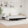 Image de vidaXL Bedframe bewerkt hout zwart 120x200 cm832046