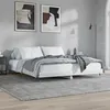 Image de vidaXL Bedframe bewerkt hout hoogglans wit 160x200 cm832127