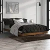 Image de vidaXL Bedframe zonder matras bewerkt hout bruin eikenkleur 120x190 cm832196
