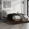 Image de vidaXL Bedframe zonder matras hout gerookt eikenkleurig 90x190 cm832202