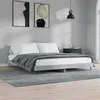 Image de vidaXL Bedframe bewerkt hout betongrijs 120x200 cm832257