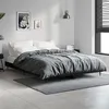 Image de vidaXL Bedframe bewerkt hout zwart 135x190 cm832286