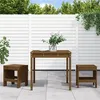 Image de vidaXL 3-delige Bistroset massief grenenhout honingbruin3157706
