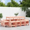 Image de vidaXL Ensemble à manger de jardin 13 pcs bois massif de Douglas, ensemble à manger, ensemble à manger d'extérieur, ensemble 3157726