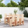 Image de vidaXL Ensemble de bar de jardin 7 pcs Bois de pin massif, ensemble de pub, ensemble de bar de patio, ensemble de table de 3157781