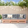 Image de vidaXL Salon de Jardin 3 pcs, Ensemble de Canapés, Sièges avec Dossier et Accoudoir, Meubles de Terrasse Patio Extérieur, 825420