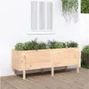 Image de vidaXL Lit surélevé de jardin 160x50x57 cm bois de pin massif 825219