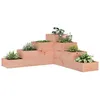 Image de vidaXL Jardinière 4 niveaux 80,5x79x36 cm bois de douglas massif 825322