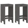 Image de Tabourets de bar vidaXL 2 pcs 40x36x75 cm bois massif de pin