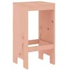 Image de vidaXL Tabourets de bar 2 pcs 40x36x75 cm bois massif Douglas