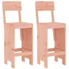 Image de Tabourets de bar vidaXL 2 pcs 40x48,5x115,5 cm bois massif douglas