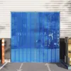 Image de vidaXL Rideau de porte bleu 200 mmx1,6 mm 50 m PVC, bande de porte, rideau de bande pvc, rideau de porte pvc 153872