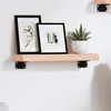 Image de vidaXL Wandschap 40x10x4 cm onbehandeld massief eikenhout363501