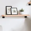 Image de vidaXL Wandschap 60x10x4 cm onbehandeld massief eikenhout363519