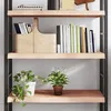 Image de vidaXL Wandschap 100x60x(2-6) cm onbehandeld massief eikenhout363571