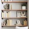 Image de vidaXL Wandschap 100x30x2 cm behandeld massief eikenhout lichtbruin363680