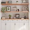 Image de vidaXL Wandschap 180x50x(2-6)cm behandeld massief eikenhout lichtbruin363721