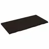 Image de vidaXL Étagère murale gris foncé 120x60x4 cm bois chêne massif traité 363818