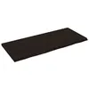Image de vidaXL Étagère murale gris foncé 140x60x4 cm bois chêne massif traité 363826