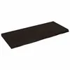 Image de vidaXL Étagère murale gris foncé 140x60x6 cm bois chêne massif traité 363827