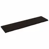 Image de vidaXL Étagère murale gris foncé 160x40x4 cm bois chêne massif traité 363830
