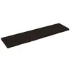 Image de vidaXL Étagère murale gris foncé 200x50x6 cm bois chêne massif traité 363849