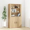 Image de Buffet haut Chêne sonoma Bois d ingénierie