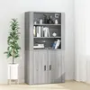 Image de Buffet haut Sonoma gris Bois d ingénierie