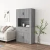 Image de Buffet haut Sonoma gris Bois d ingénierie