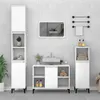 Image de Ensemble de meubles salle de bain 3 pcs blanc bois d ingénierie