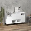 Image de Buffets 2 pcs blanc 60x35x70 cm bois d ingénierie