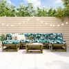 Image de vidaXL 7-delige Loungeset geïmpregneerd grenenhout3186360