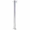 Image de vidaXL Waterzuil rond 60 cm roestvrij staal364501