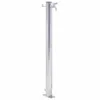 Image de vidaXL Waterzuil rond 80 cm roestvrij staal364502
