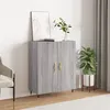 Image de vidaXL Dressoir 69,5x34x90 cm bewerkt hout grijs sonoma eikenkleurig827706