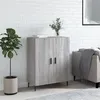 Image de vidaXL Buffet sonoma gris 69,5x34x90 cm bois d'ingénierie827746