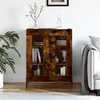 Image de Buffet chêne fumé 69,5x34x90 cm bois d ingénierie