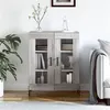 Image de vidaXL Buffet sonoma gris 69,5x34x90 cm bois d'ingénierie827802