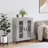 Image de vidaXL Buffet gris béton 69,5x34x90 cm bois d'ingénierie827808